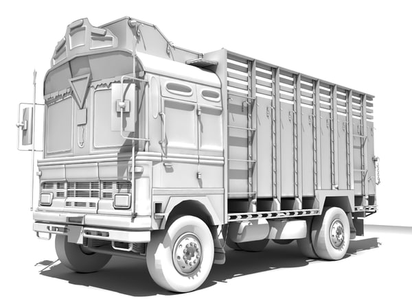 3d indian truck model - Indian Truck... by LSDhillon